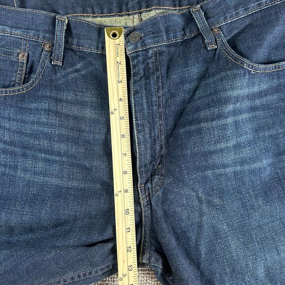 Levis 569 Loose Fit Jeans Men’s 38x30 Dark Wash Baggy Straight Denim Y2K - Picture 9 of 13